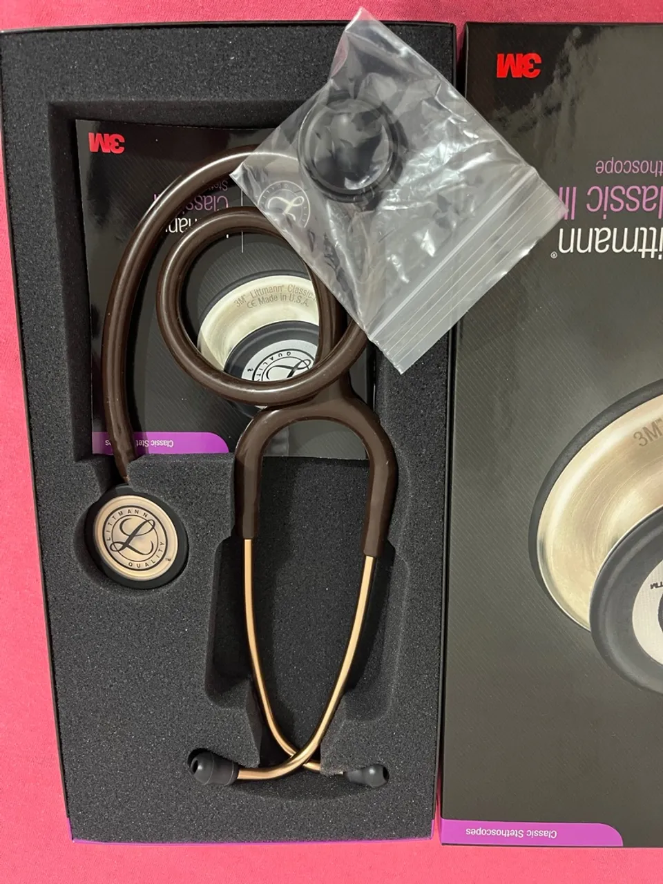 Estetoscópio Littmann Classic III - Marrom