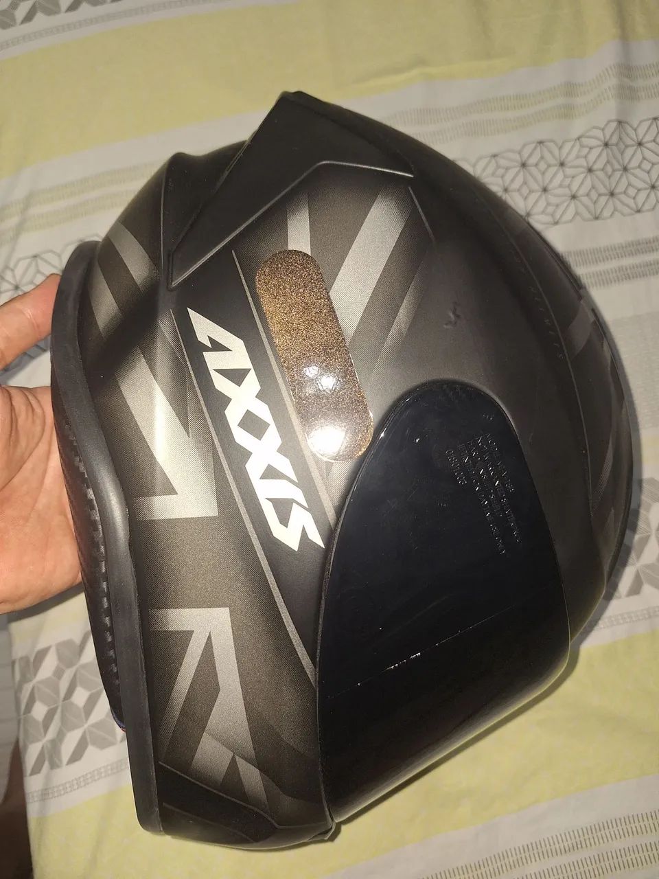 Capacete axxis Draken Inglaterra -  Tamanho 60 - Foto 2