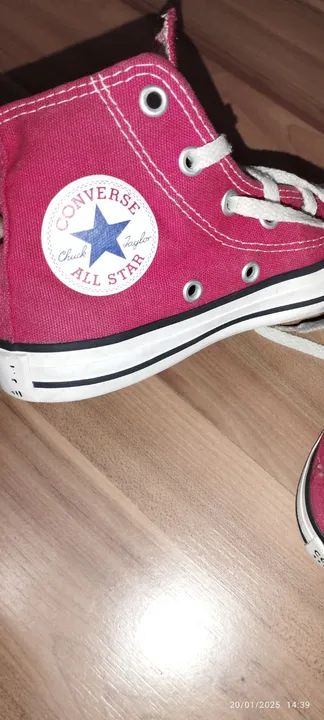 ALL Star vermelho infantil - Foto 4
