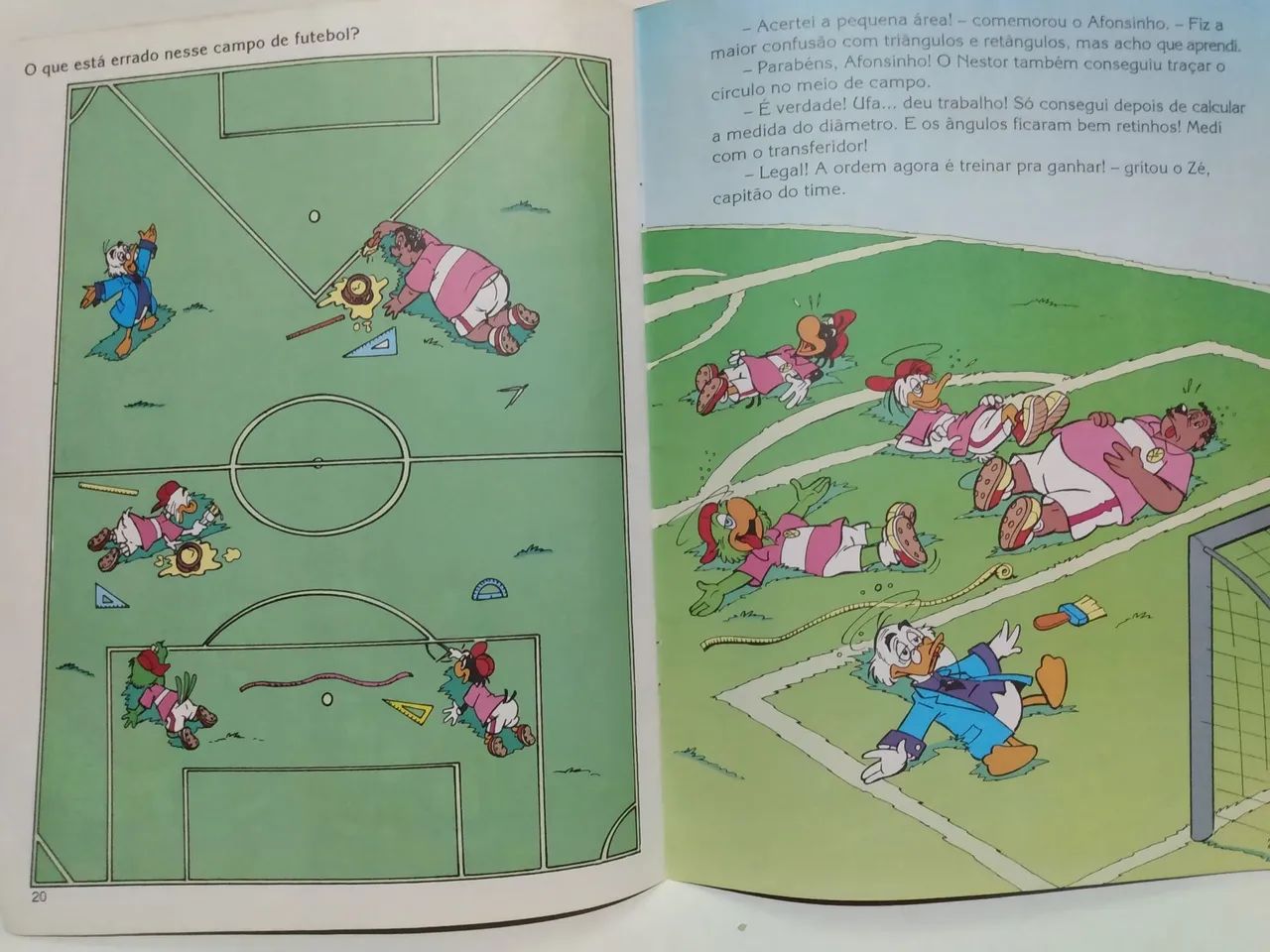 Revistas Da Disney Antigas - Disney Sabe Tudo Zé Carioca Na Área Quac !  - Foto 2