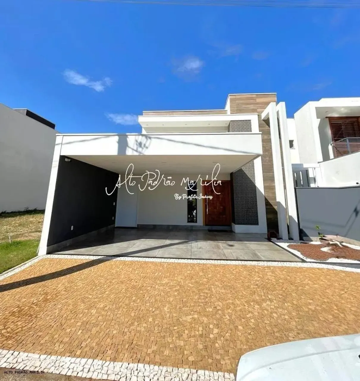 Casa em Condomínio para Venda em Marília, Condomínio Villa Flora II, 3 dormitórios, 2 suít