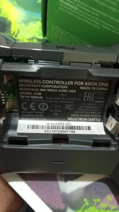 Controle Xbox One Edição Especial Recon Tech - Foto 5