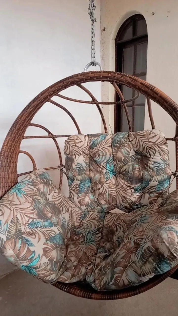 Poltrona de Balanço em Vime