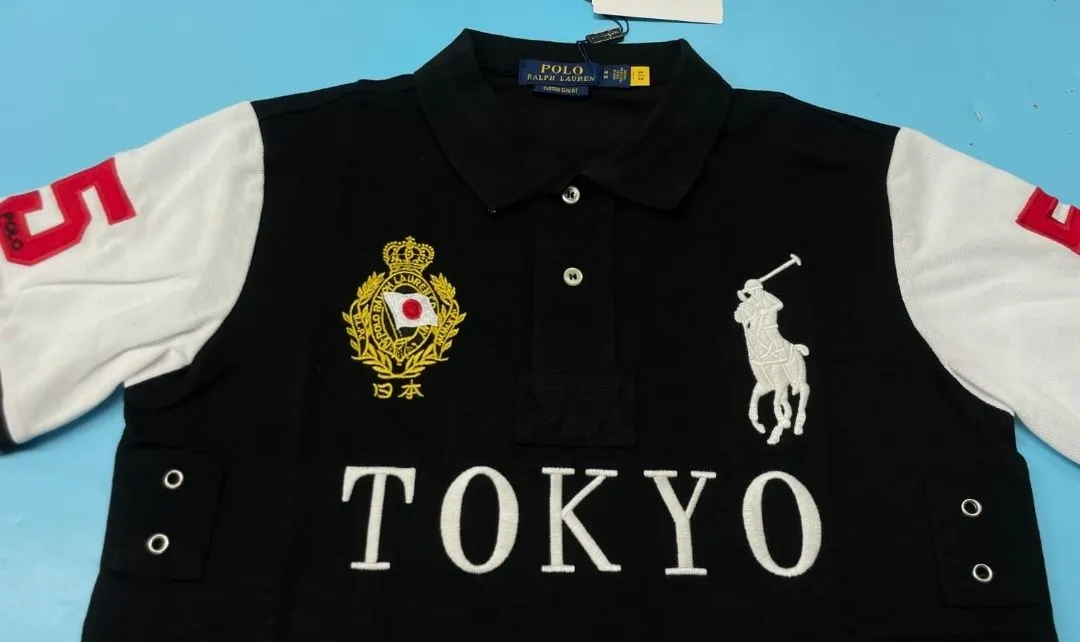 Camisa Polo Ralph Lauren Tokyo Edição Especial