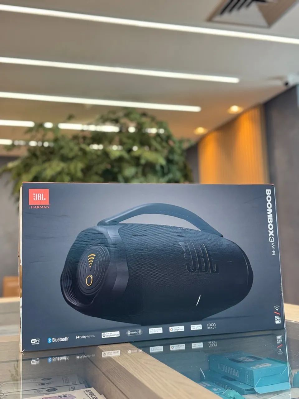 Caixa de Som JBL Boombox 3 Wi-Fi - Nova