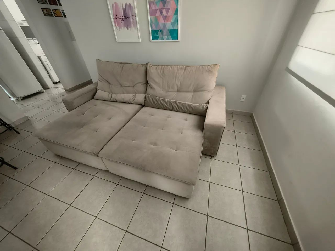 Lindo Sofá 4 lugares 64573825347585121