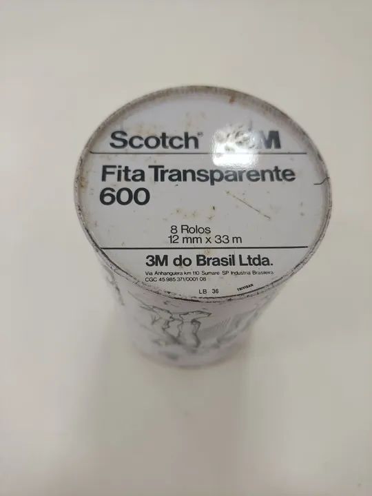 LATA DE METAL VINTAGE - SCOTCH 3M - Foto 4