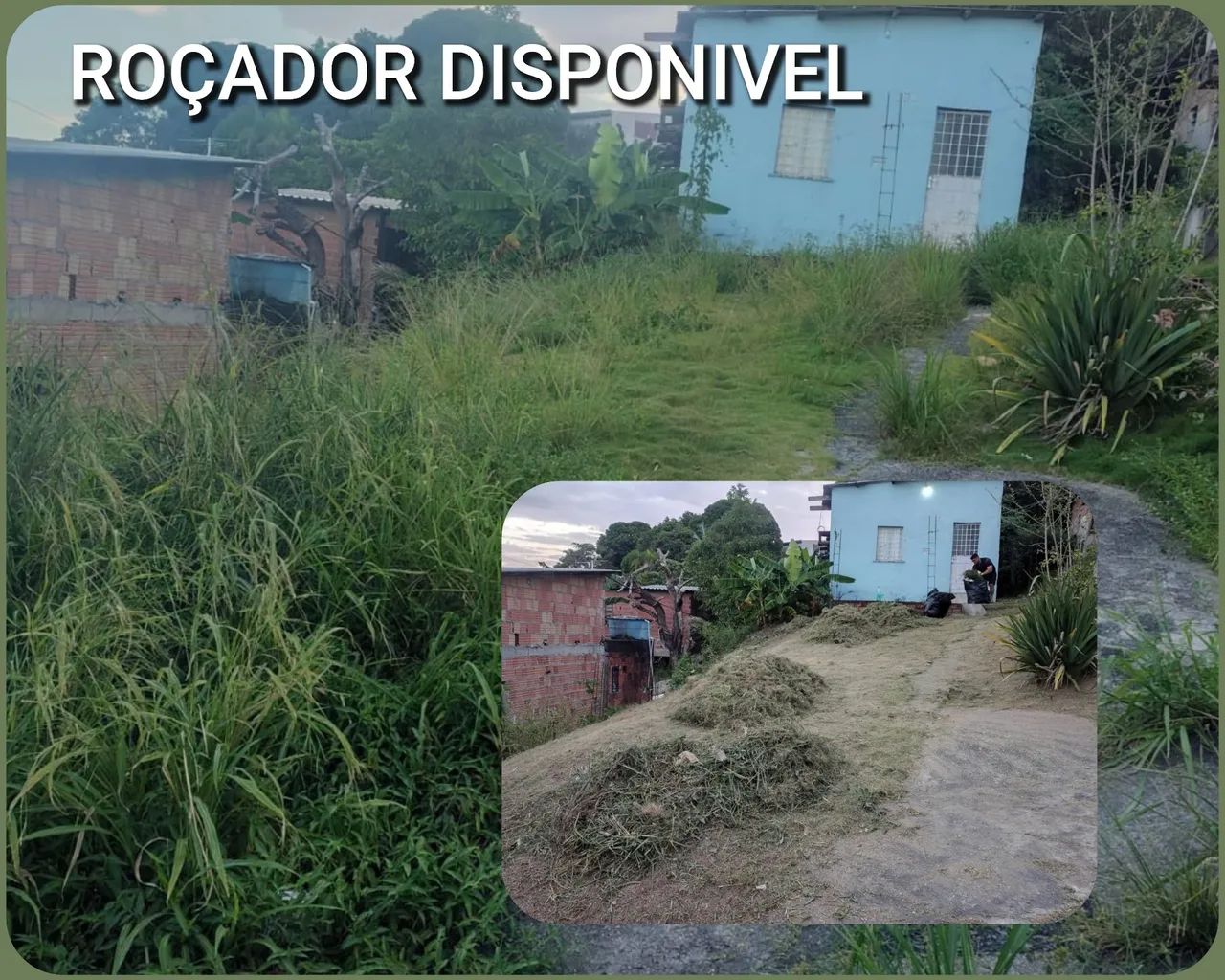 Limpo quintais em Toda Manaus! 