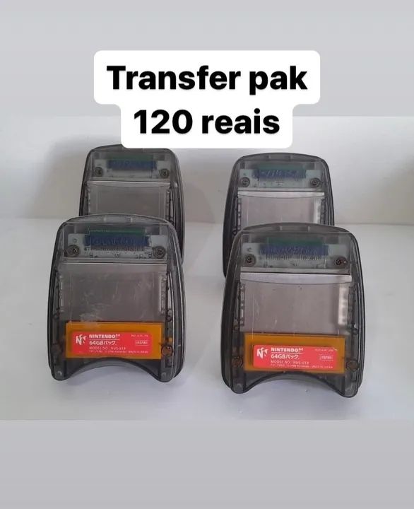 Transfer Pak 64 para Nintendo 64 n64 sem caixa