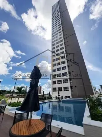 Apartamento para Locação em João Pessoa, Manaíra, 1 dormitório, 1 suíte, 2 banheiros, 1 va