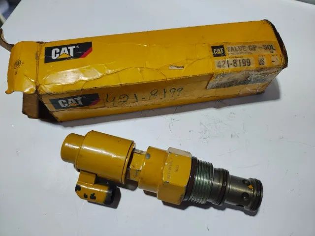 Grupo Válvulas Solenoide CAT D9 D10 972L 950M 966L p/n 421-8199 - Foto 3