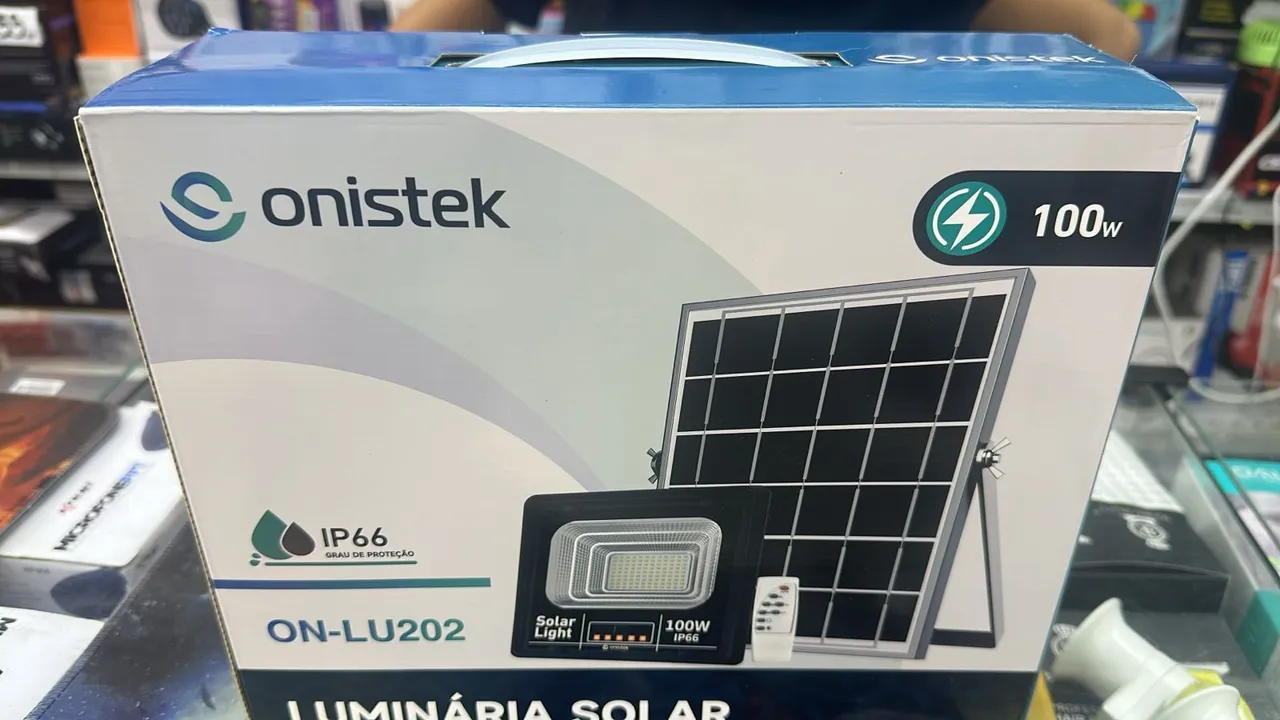 Luminária Solar Refletor Onistek