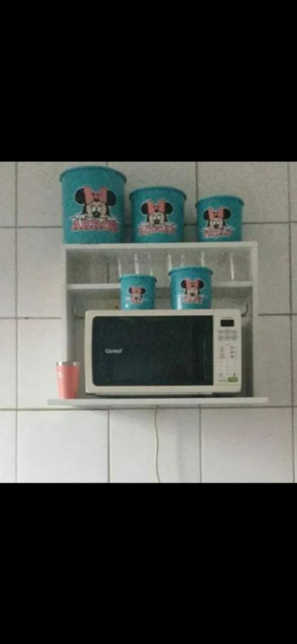Armário para Microondas Branco - Foto 3