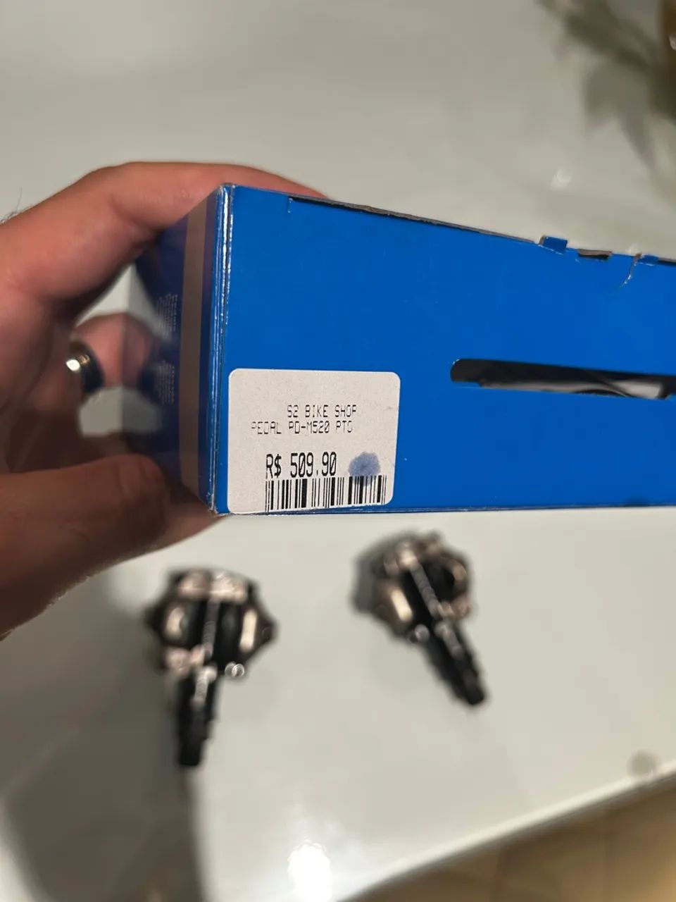 Pedal Shimano SPD (Semi Novo) - Foto 5