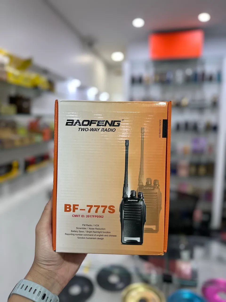 Kit Rádio Comunicador Baofeng - Lacrado 