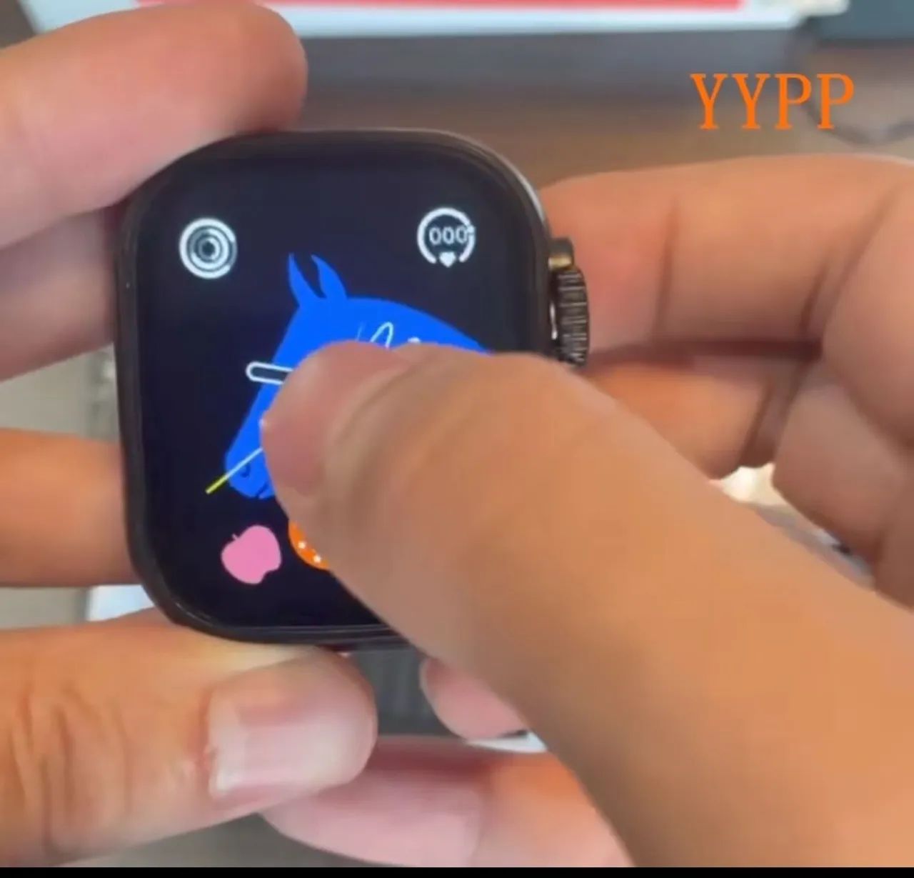 Smartwatch ultra t10 preto  - Foto 3