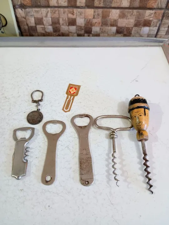 Conjunto de Abertura de Garrafas Vintage