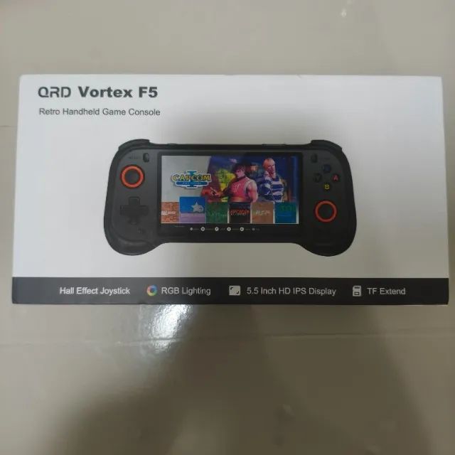 Console Portátil QRD Vortex F5 128GB (PSP, PS1, Dreamcast, Arcades