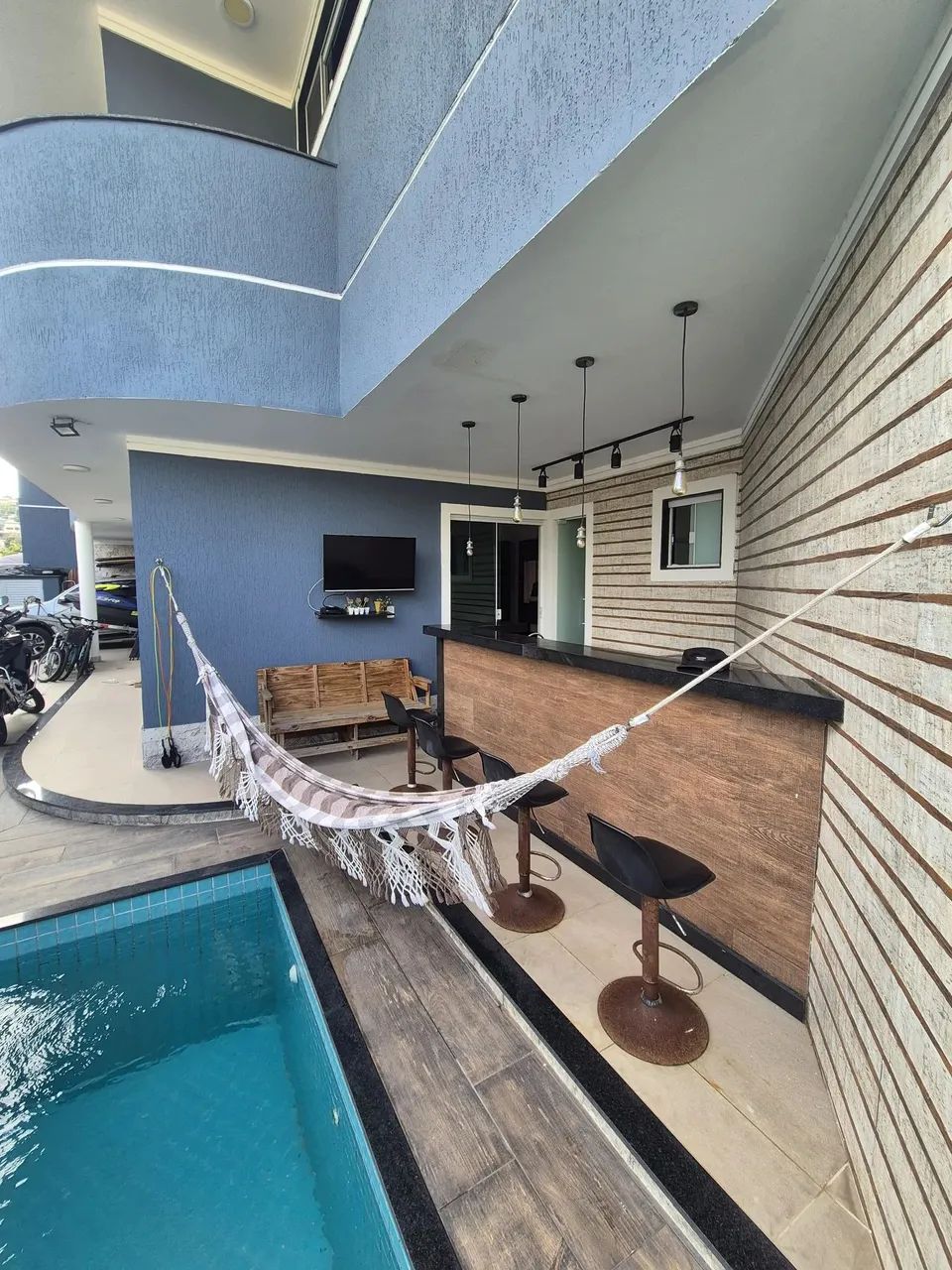 Excelente casa 3 quartos sendo 3 suítes, lazer completo e vista para reserva no Maravista - Foto 3