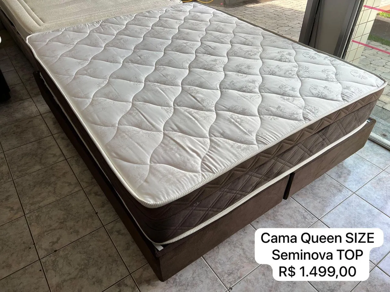Cama Queen Size Seminova TOP