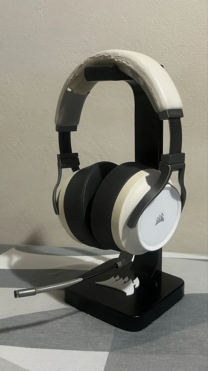 Headset corsair virtuoso / branco 