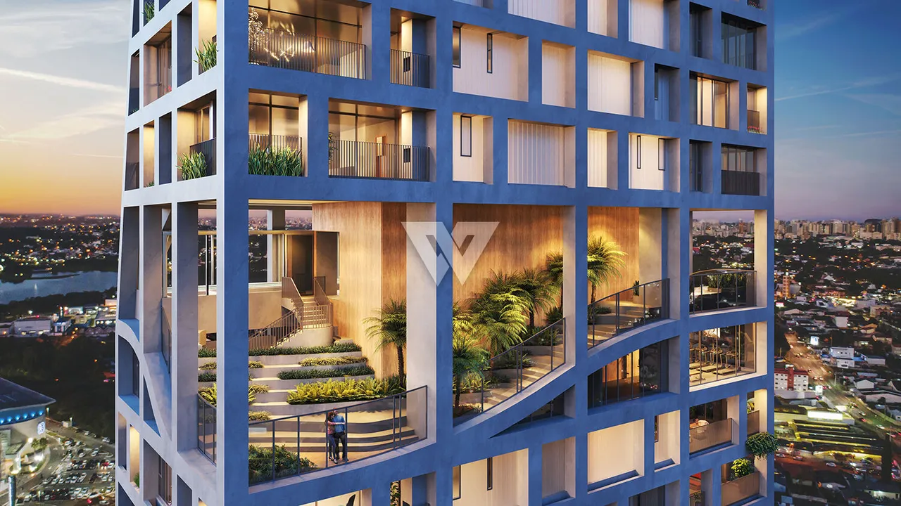 Apartamento de Luxo com 4 Quartos e 6 Vagas de Garagem à Venda em Ecoville, Curitiba, Para