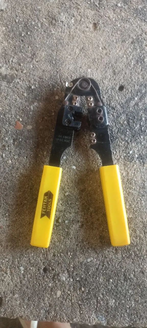 Alicate para Crimpar Fios - Fertak Tools