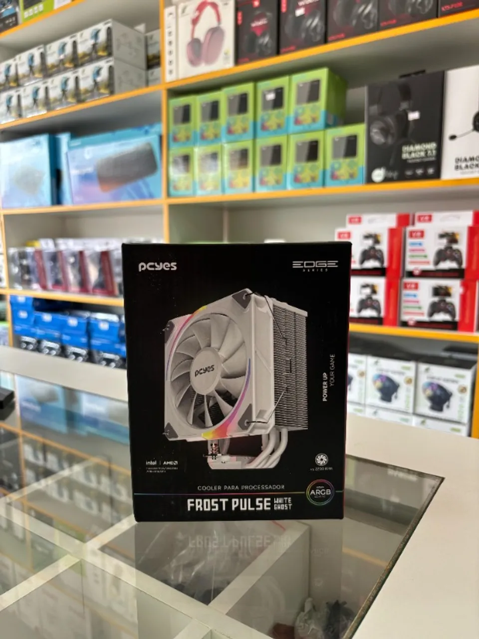 Air Cooler PCYES FROST PULSE RGB - Cooler para processador