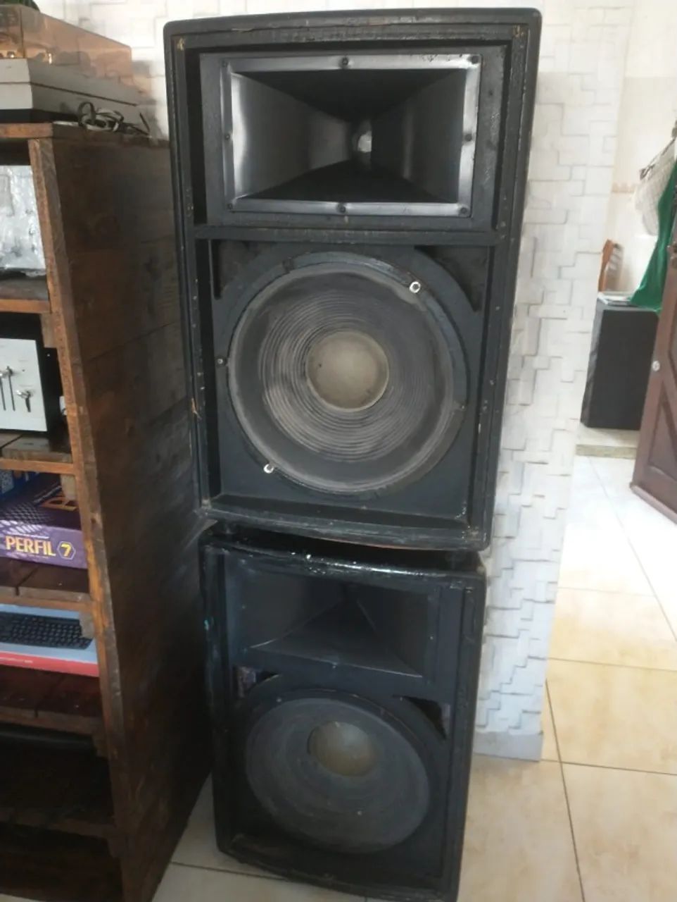 Processador de Audio Supertech S-776 WR - Som Profissional. + Caixas. - Foto 5