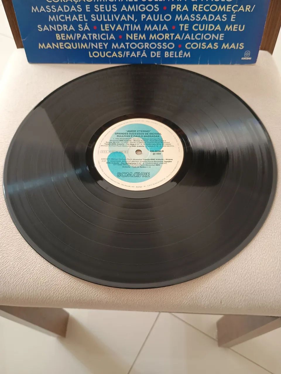 Disco de vinil amor eterno  - Foto 4