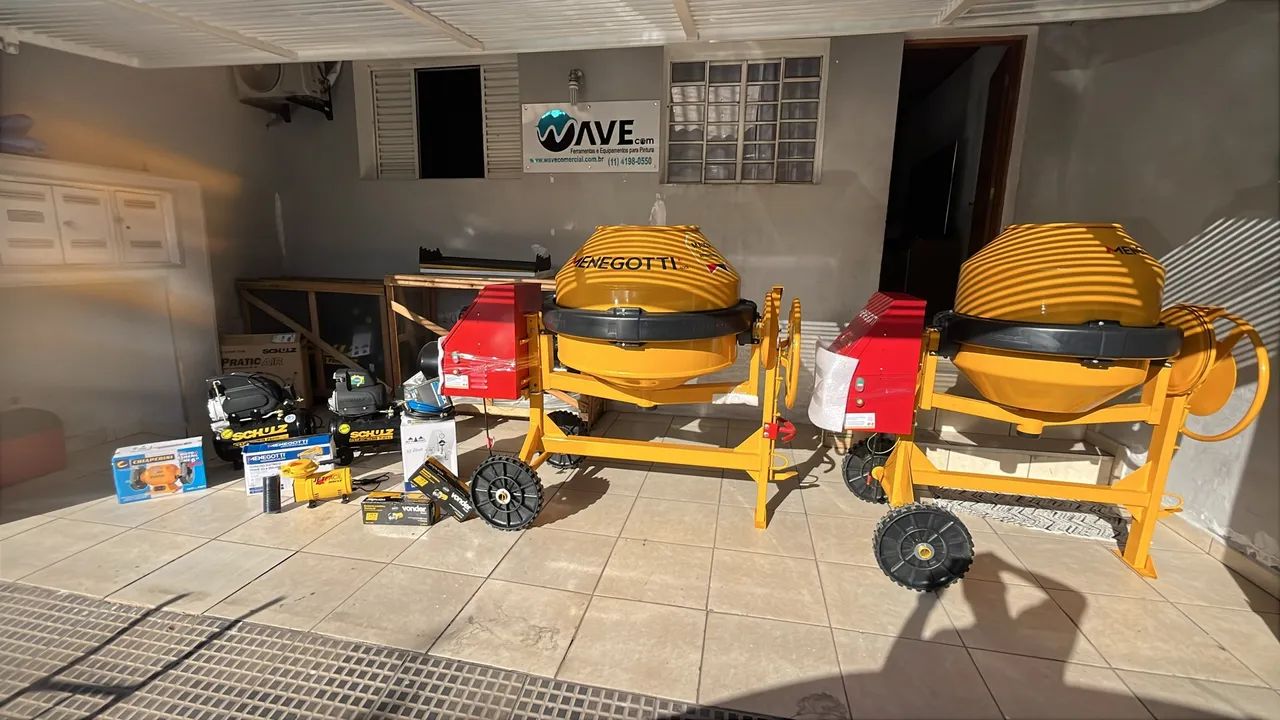 Locação de equipamentos para construção civil