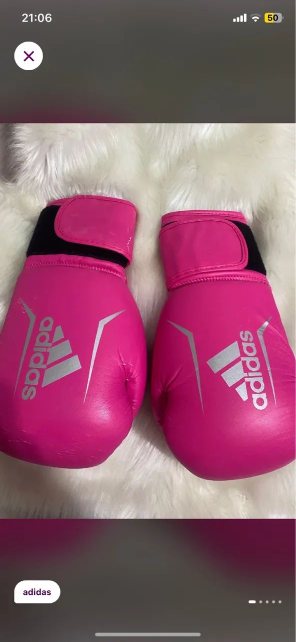 Luva de boxe adidas feminina - Academia e Exercícios - América, Foz do ...