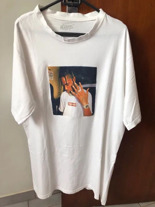 Camiseta Travis Scott - Tamanho EXG