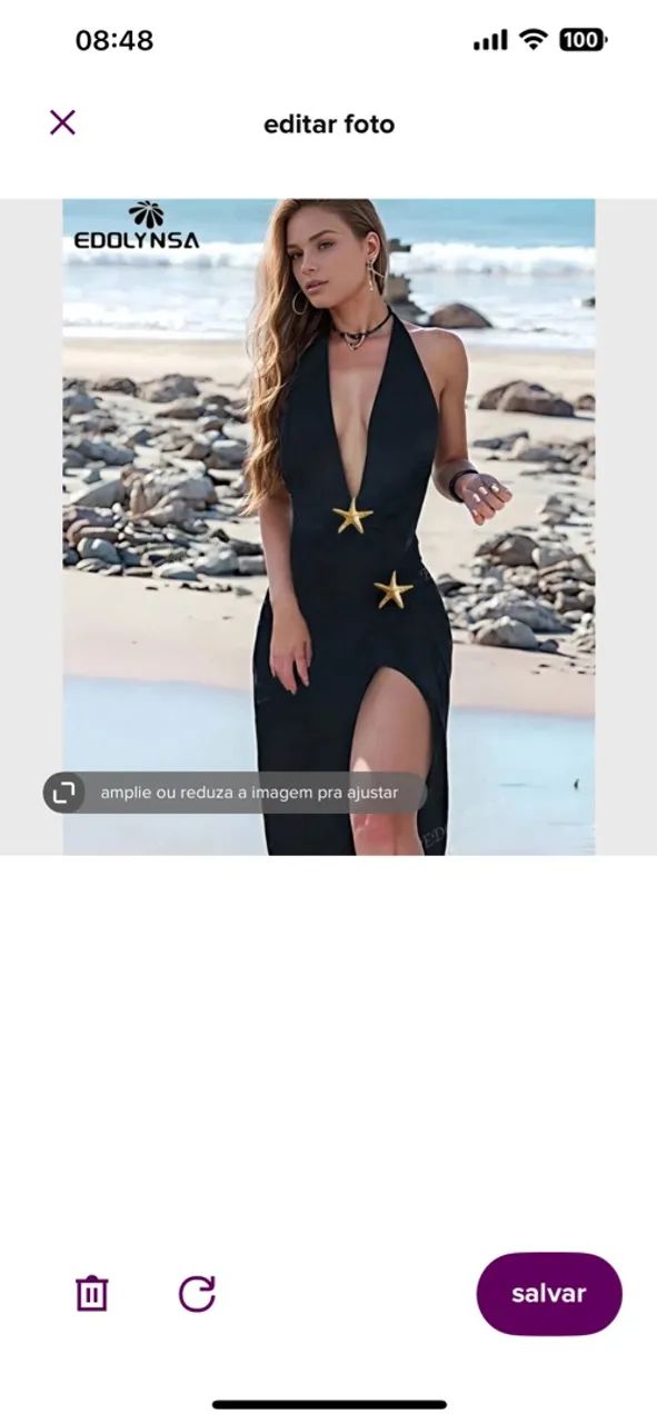 Maio + saida de praia NOVOS - Foto 2