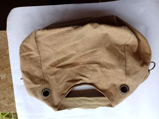 Bolsa feminina em lona de algodão