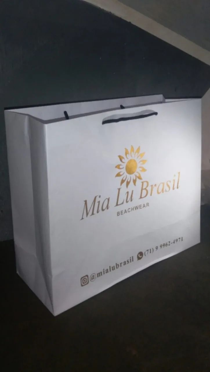 Sacolas personalizadas com sua logomarca - Foto 4