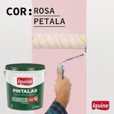 Tinta para Paredes galão -  Rosa Petala 