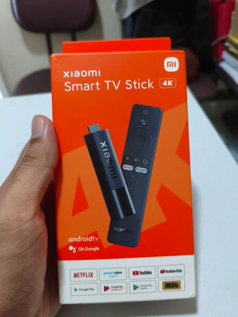 Xiaomi Smart TV Stick 4K - Novo.