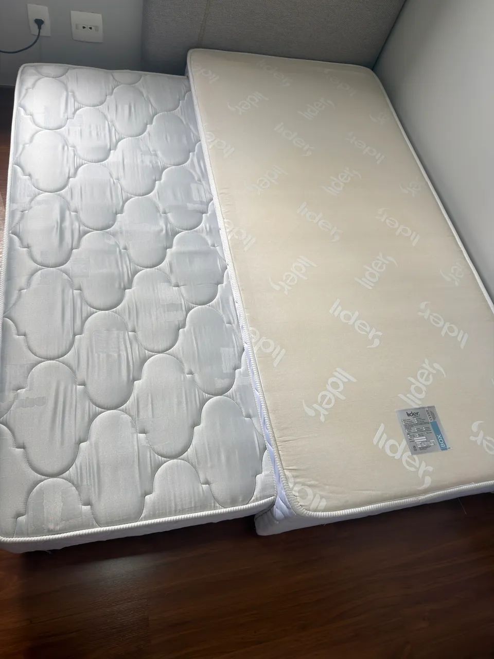 Cama solteiro com cama auxiliar - com colchão incluso - Foto 2