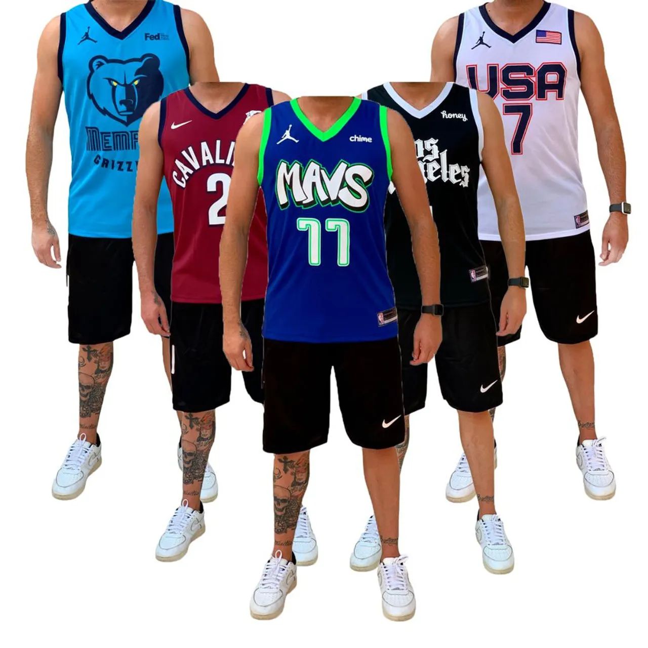 Kit 5 Camisetas Basquete (CLIENTE ESCOLHE A PEÇA) - Foto 3