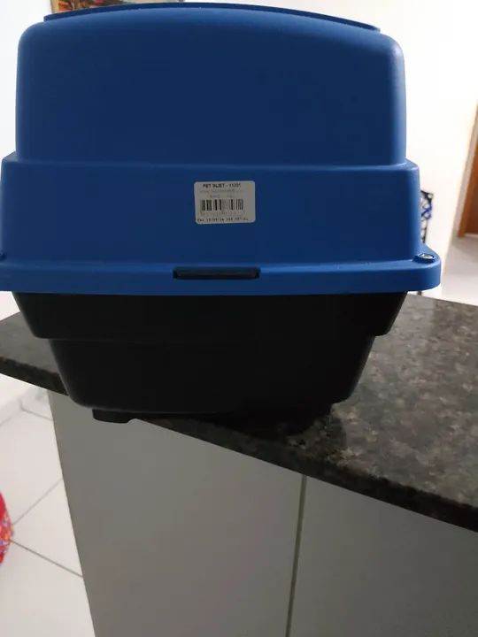 Caixa de Transporte para Pets por 70 estar novinha usada 1 vez só  falar Polyana * - Foto 3