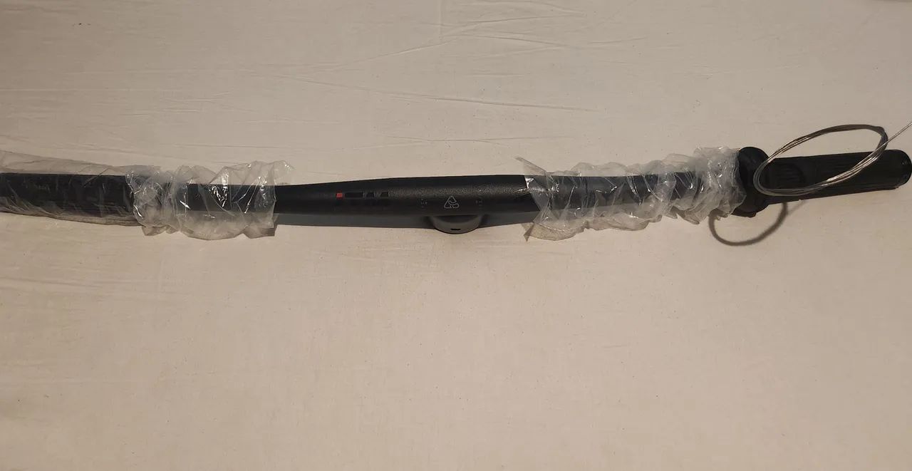 Guidão ITM Volo 760mm com manopla trava de suspensão Rock Shox Twistlock 