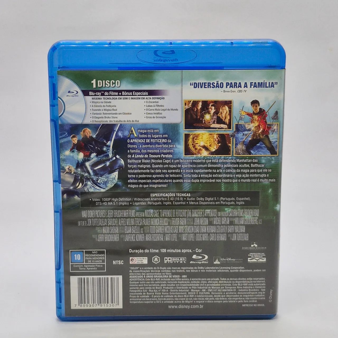 Blu-ray - Disney - O Aprendiz de Feiticeiro  - Foto 2