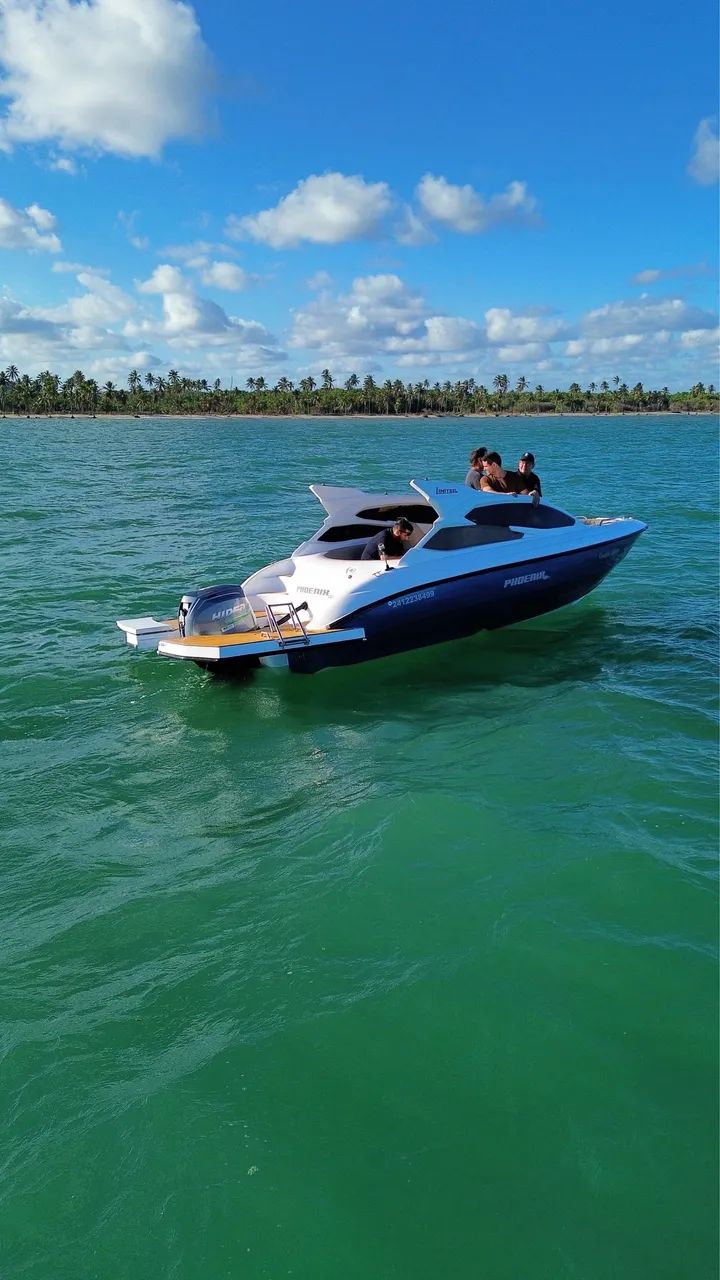Vendo Lancha Phoenix 240 + Hidea 130 hp 4t 2024 37h  - Foto 6