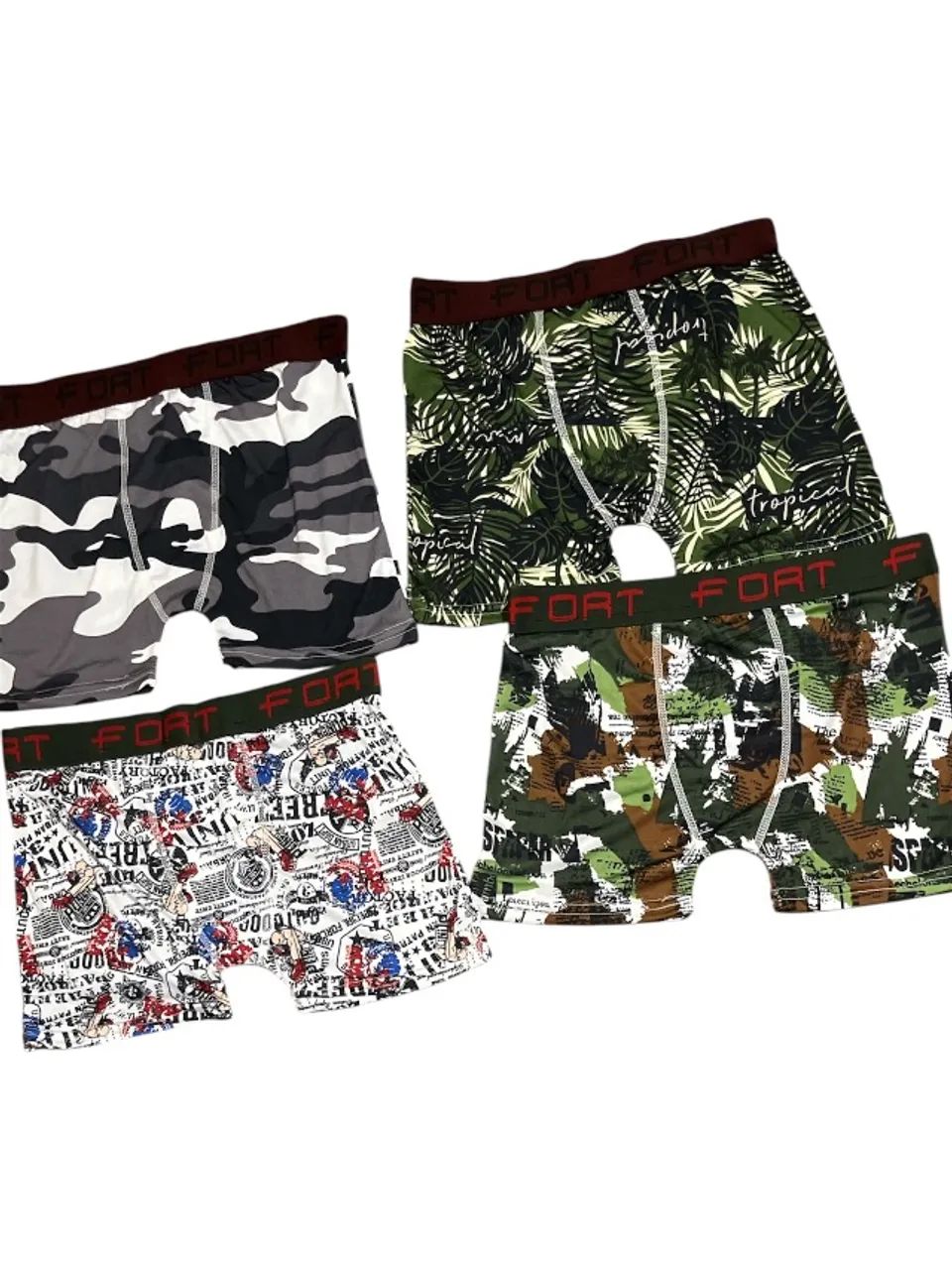 Cueca boxer Fort poliester 10 unidades - Foto 2