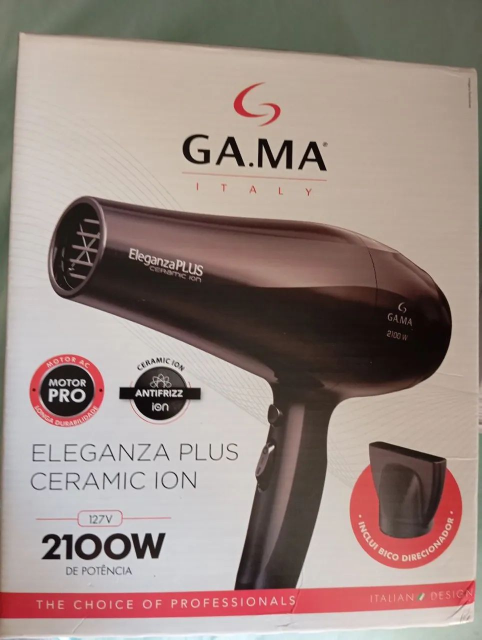 Secador de cabelo (marca: GAMA)