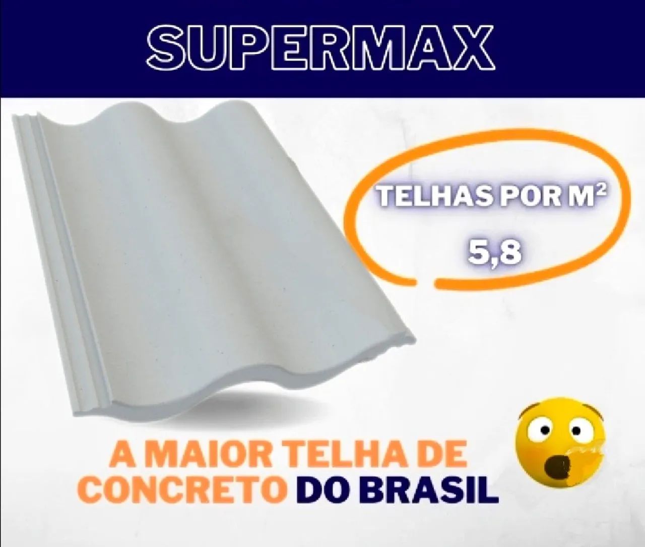 Telhas Concreto  Corabras  SUPER MAX - Foto 2
