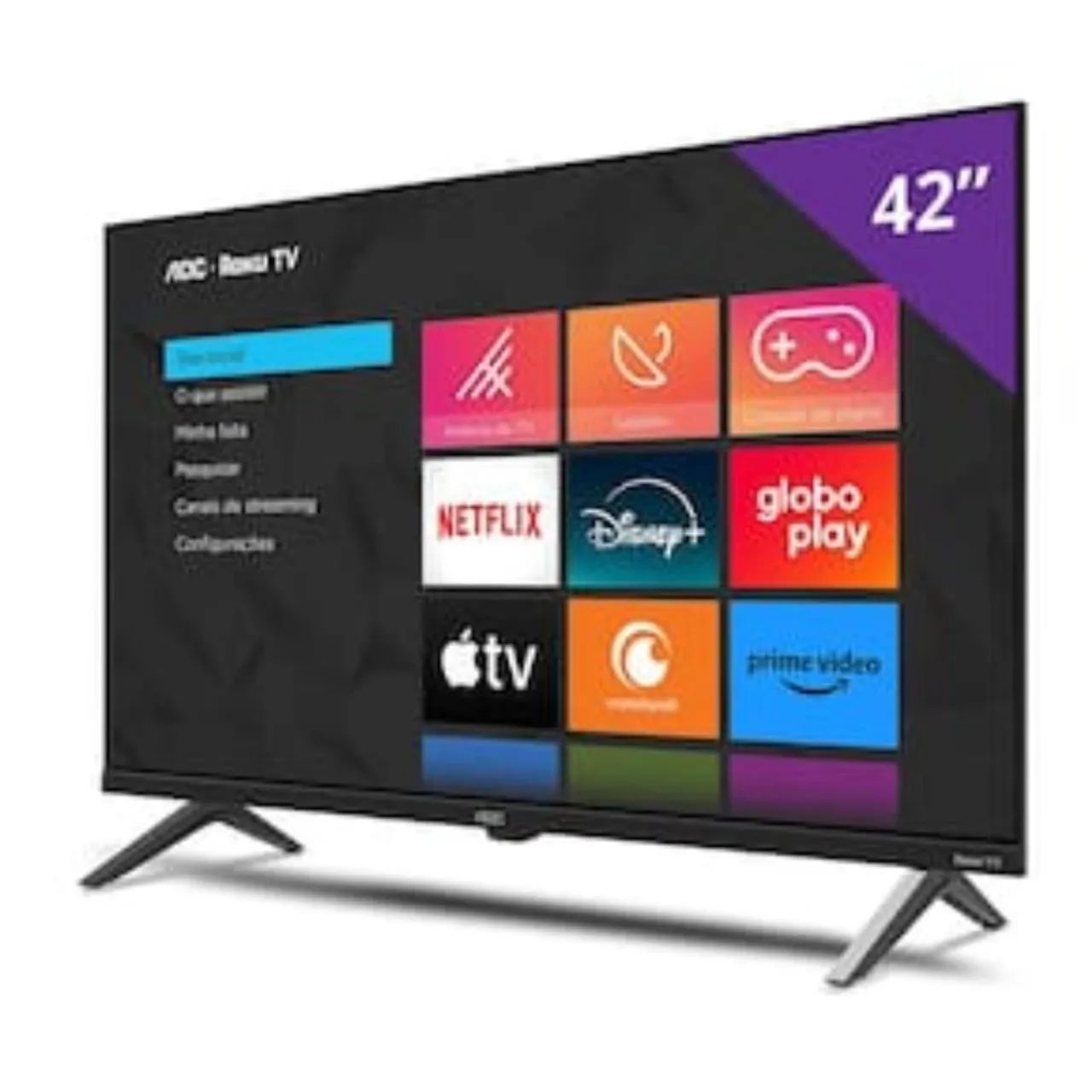 Smart TV AOC Roku 42 polegadas - Foto 3