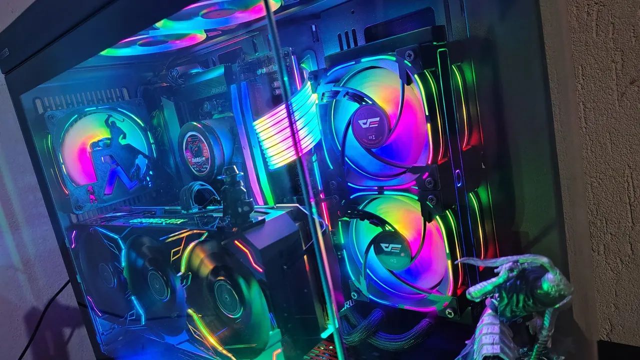 WaterCooler Cooler Master ARGB 240mm p/ AMD - edição limitada! - Foto 3