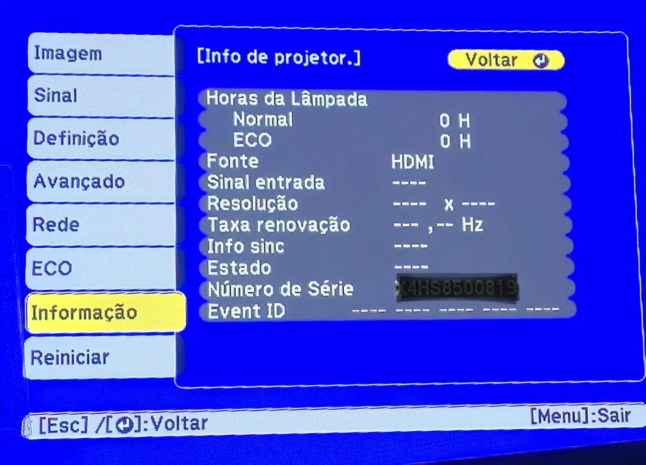 Projetor Epson PowerLite X41+ - Foto 5